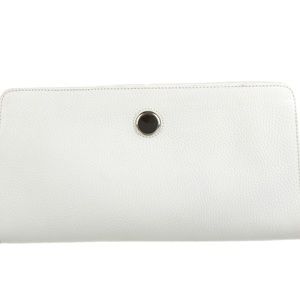 Daniella Ortiz Grained Leather Clutch